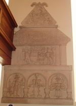 Benholm Church, monument